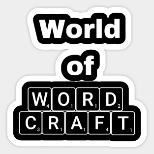 World of Wordcraft Sticker